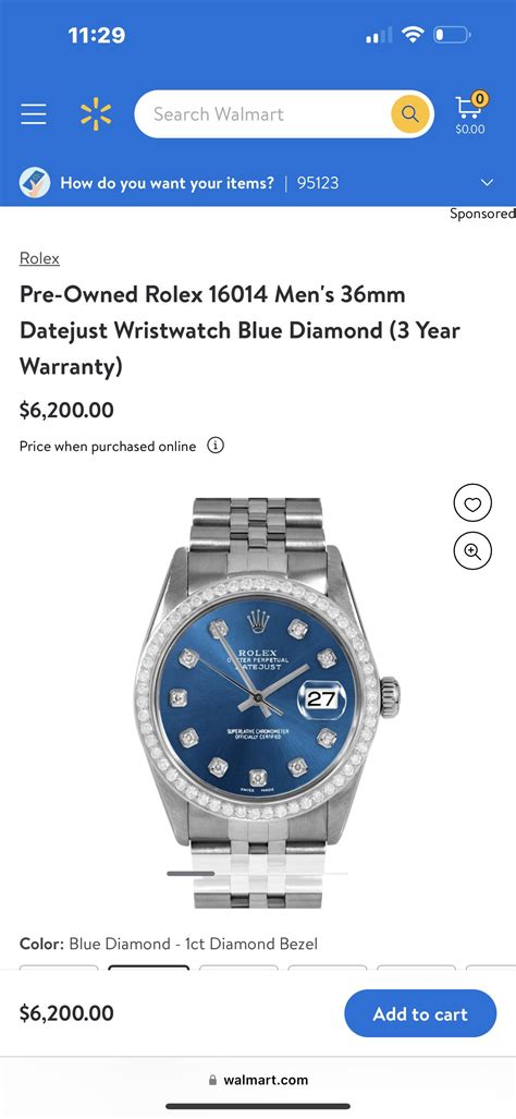 owning a rolex - buying a Rolex from walmart.